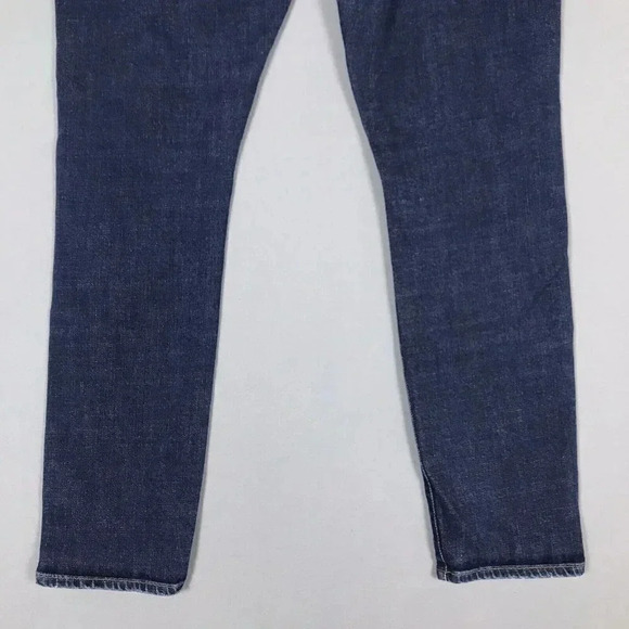 FRAME Le Garcon Size 31 Ankle Slim Boyfriend Jeans Mid Rise Distressed Crop - Picture 6 of 16